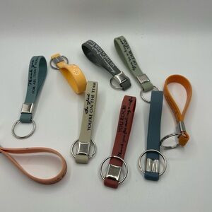 Elegant Multicolor Key & Card Holder Set